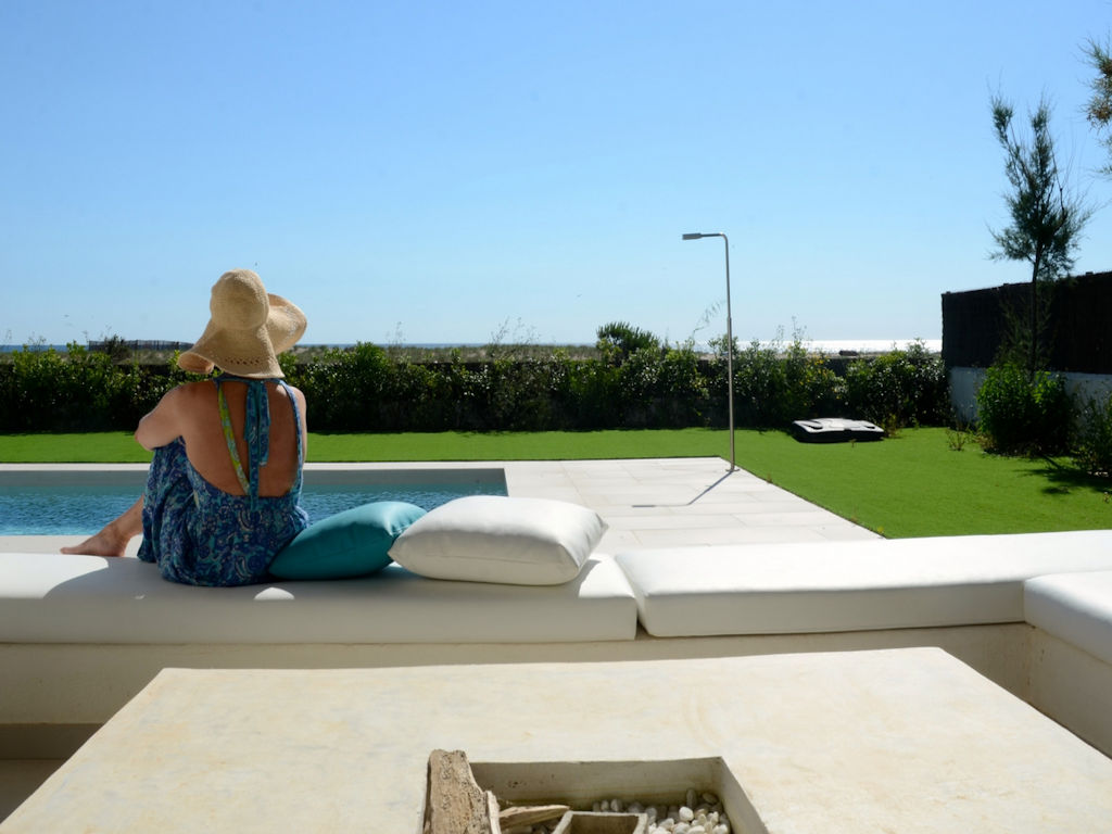 Ferienhaus am Meer mit Pool mieten