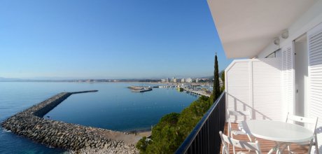 ES 114/2 Moderne Ferienwohnung für 4 Personen mit Meerblick in l`Estartit an der Costa Brava