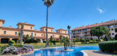 PP 128/4 Appartement exclusif pour 4 personnes en première rangée de la plage avec piscine et vue sur la mer - Playa de Pals - Costa Brava