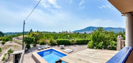 AP 812 Exklusive Finca für 8 Personen mit privatem Pool bei Alfaz Del Pi an der Costa Blanca