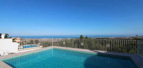 MP 420 Moderne Ferienvilla für 5 Personen mit privatem Pool und Meerblick bei Dénia an der Costa Blanca