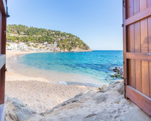  Spanien Ferienhaus am Strand Costa Brava