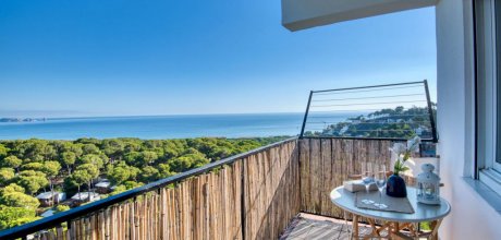 PP 122/4 Moderne Ferienwohnung für 5 Personen mit Schwimmbad am Playa de Pals an der Costa Brava