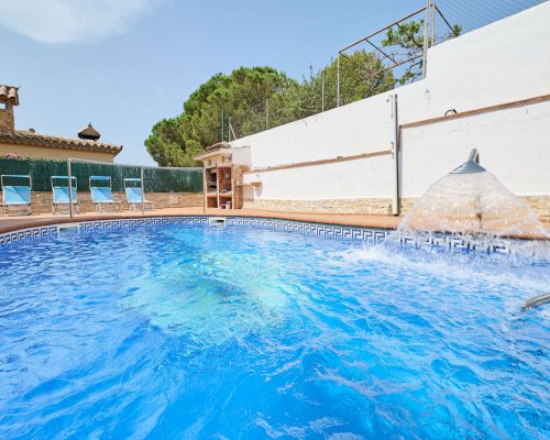 Spanien Ferienhaus privater Pool Costa Brava Blanes