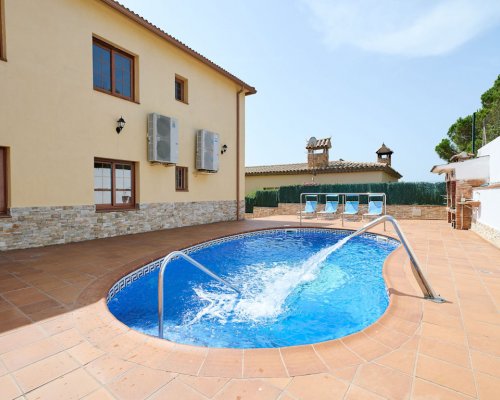 Spanien Ferienhaus privater Pool Costa Brava Blanes