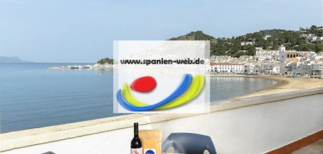 PS 112 Ferienwohnung für 4/6 Personen mit Meerblick und Schwimmbad in Port de la Selva an der Costa Brava
