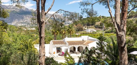 AL 421 Finca exclusive pour 4/6 personnes avec une piscine privée chauffée près d'Altea sur la Costa Blanca