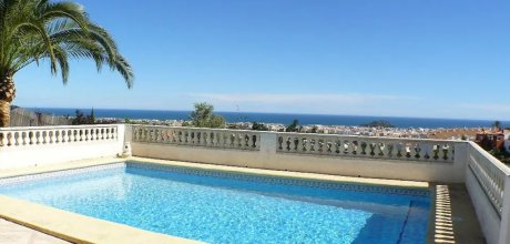 DE 604 Ferienvilla für 6 Personen mit privat Pool und Meerblick in Dénia an der Costa Blanca