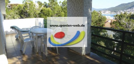 LA 118/2 Strandnahe Ferienwohnung für 4 Personen mit Meerblick bei Llançà an der Costa Brava