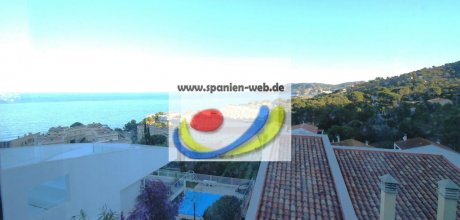 LA 110/2 Apartamento para 4 personas con vistas al mar cerca de la playa en Llançà en la Costa Brava