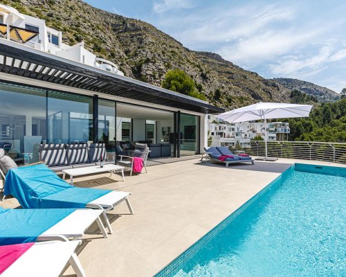 Spanien Luxus Ferienhaus Altea Costa Blanca mieten