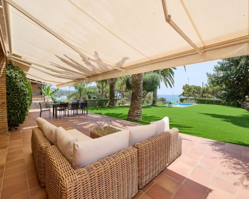 Luxus Ferienhaus Cala Banys Lloret de Mar Costa Brava