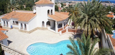 DE 918 Villa tour exclusive pour 10 personnes avec piscine privée et vue sur la mer à Dénia, Costa Blanca