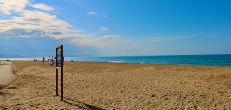DE 108/1 Moderne Ferienwohnung für 2/4 Personen mit Schwimmbad am Strand von Dénia an der Costa Blanca