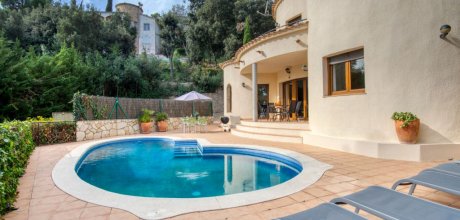 PP 816 Villa exclusive pour 8 personnes avec piscine privée près de Playa de Pals sur la Costa Brava