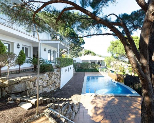 Ferienvilla Port de la Selva privater Pool