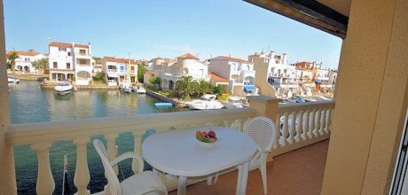 AM 108/2 Appartement pour 2/4 personnes au port d'Empuriabrava sur la Costa Brava