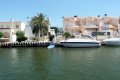 Empuriabrava Costa Brava España Casa de pescador mediterránea con amarre para barco en alquiler