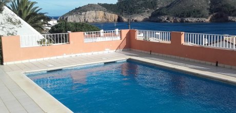 EC 120/5 Ferienwohnung für 6 Personen mit Schwimmbad und Meerblick in l`Escala an der Costa Brava