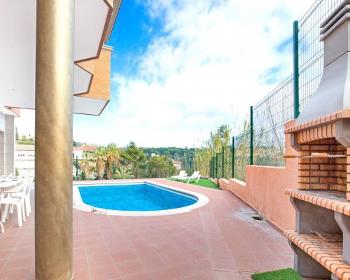 Exklusive Moderne Ferienvilla Lloret de Mar Spanien