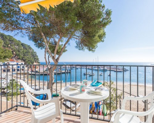 Spanien Appartement 1. Strandreihe Llafranc Costa Brava