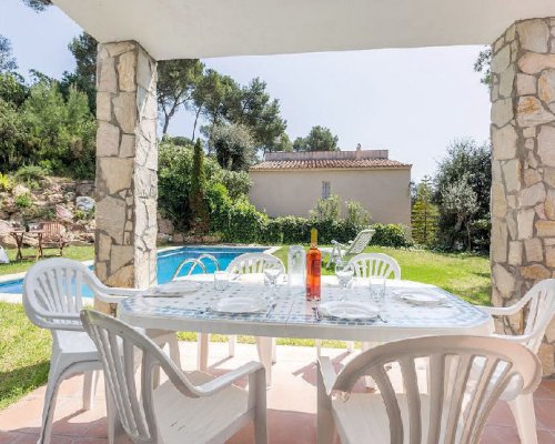 Ferienhaus Tamariu privater Pool Spanien