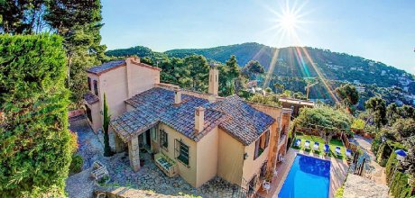 PA 927 Exklusives Ferienhaus für 12 Personen mit privatem Pool und Meerblick in Llafranc an Costa Brava