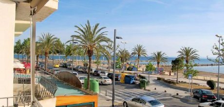 RS 110/1 Ferienwohnung für 2/4 Personen mit Meerblick im Zentrum von Rosas Costa Brava