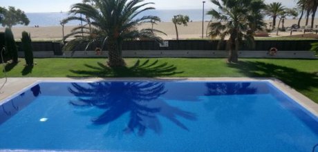 RS 128/4 Ferienwohnung für 4 Personen mit Meerblick und Schwimmbad in Rosas an der Costa Brava