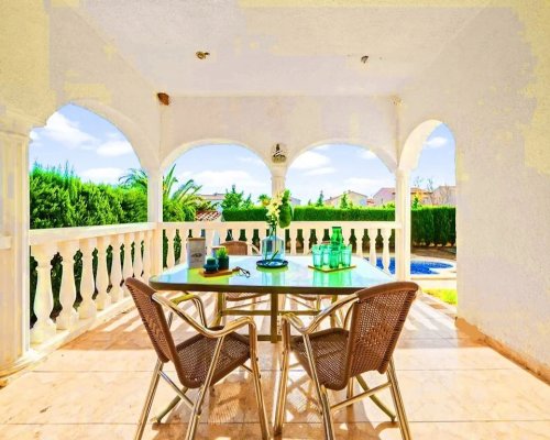 Miami Playa Ferienhaus privater Pool Costa Dorada
