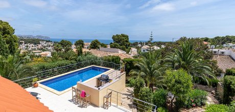 BN 811 Exklusive Ferienvilla für 8 Personen mit privatem Pool und Meerblick in Benissa Costa Blanca